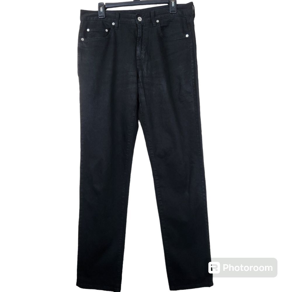 Bonobos Mens Black Casual Minimalist Slim Fit Soft Chino Pants 32/34